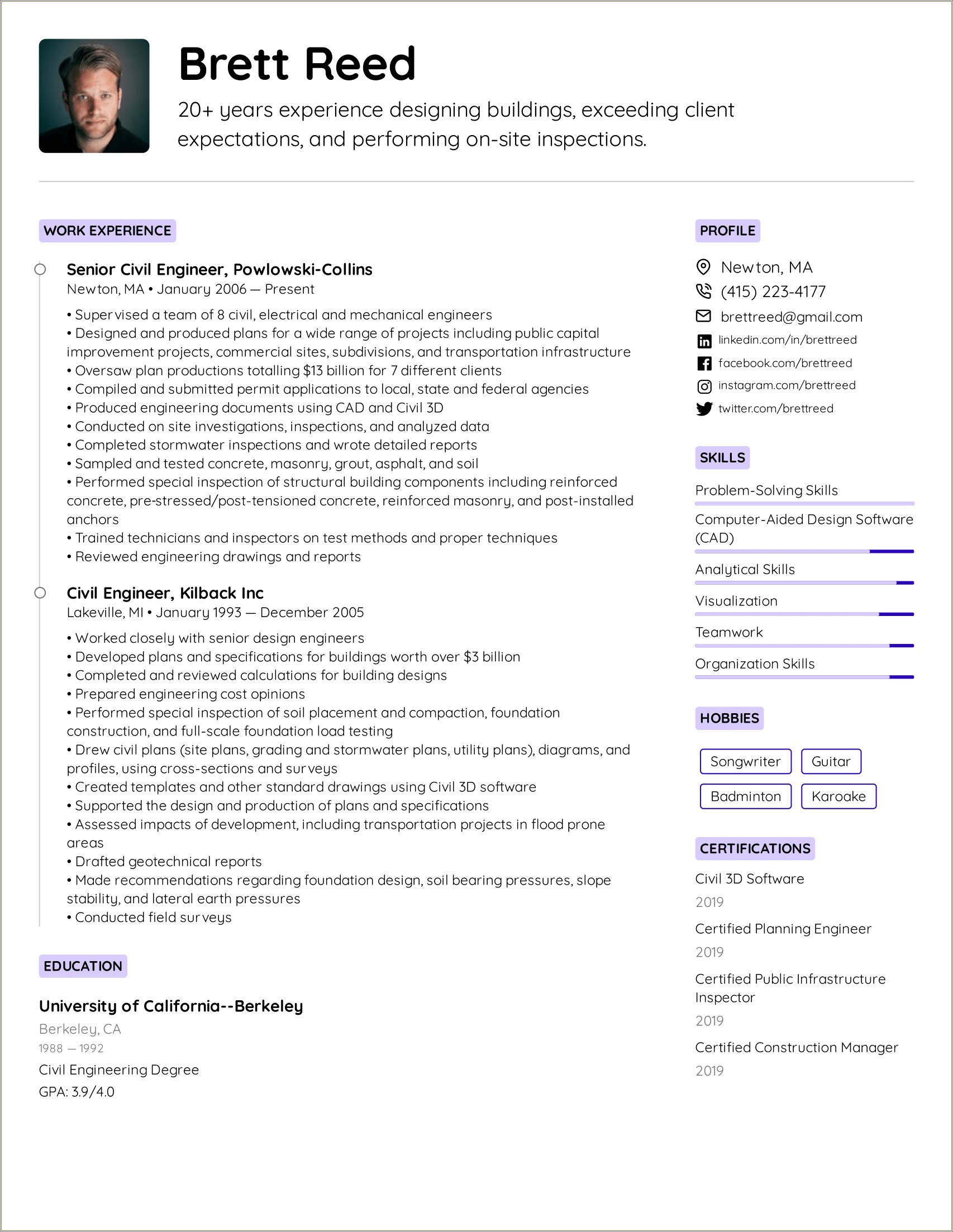 Skills For Engineering On Resume