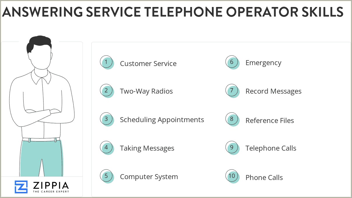 Skills For Resume For Answering Phone Calls