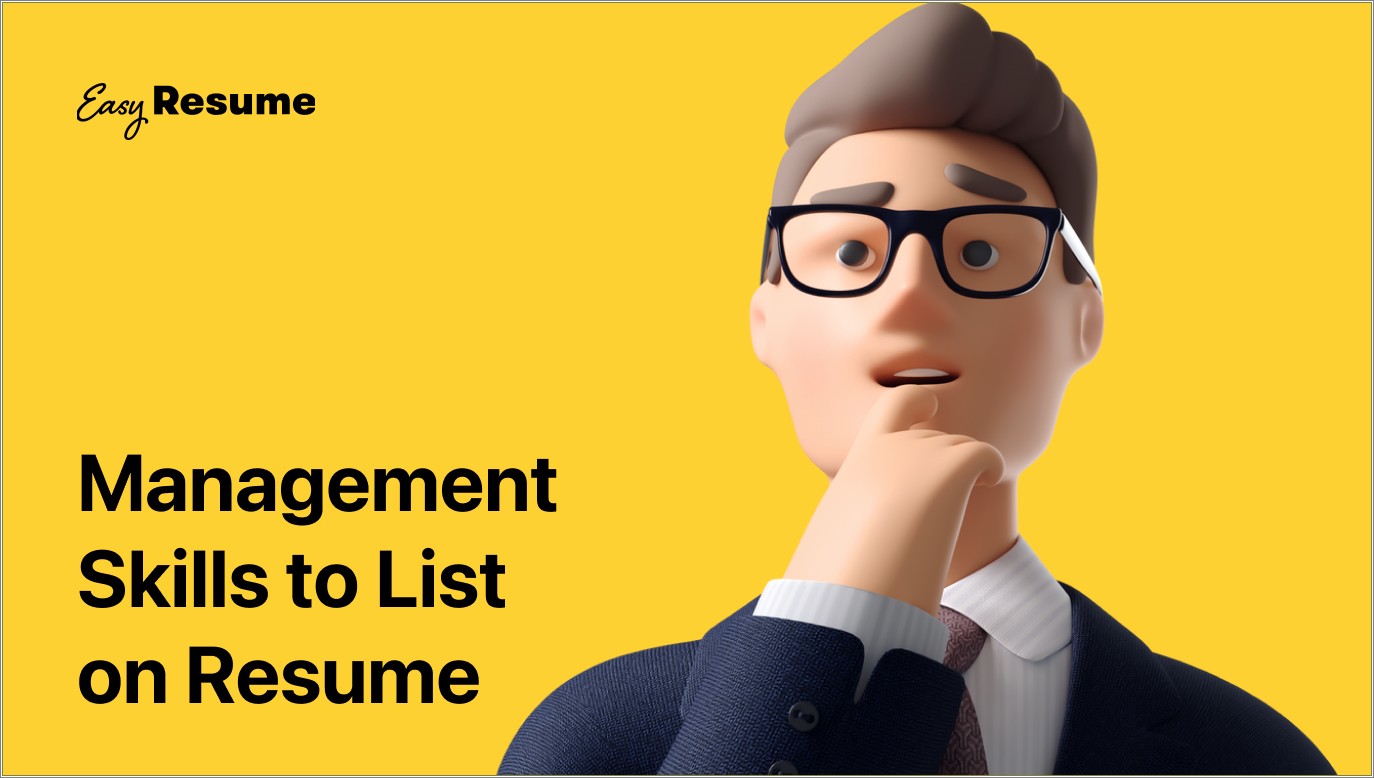 Skills List For Resume Inventory And Managment