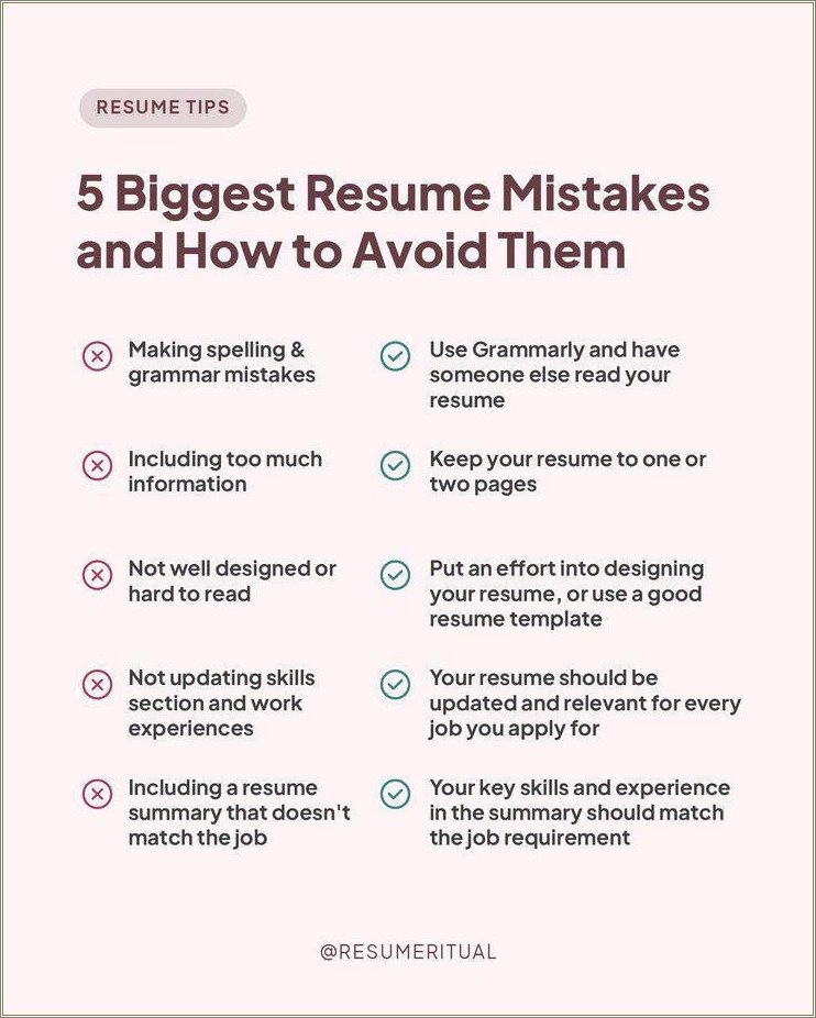 Skills Not To Put On Your Resume