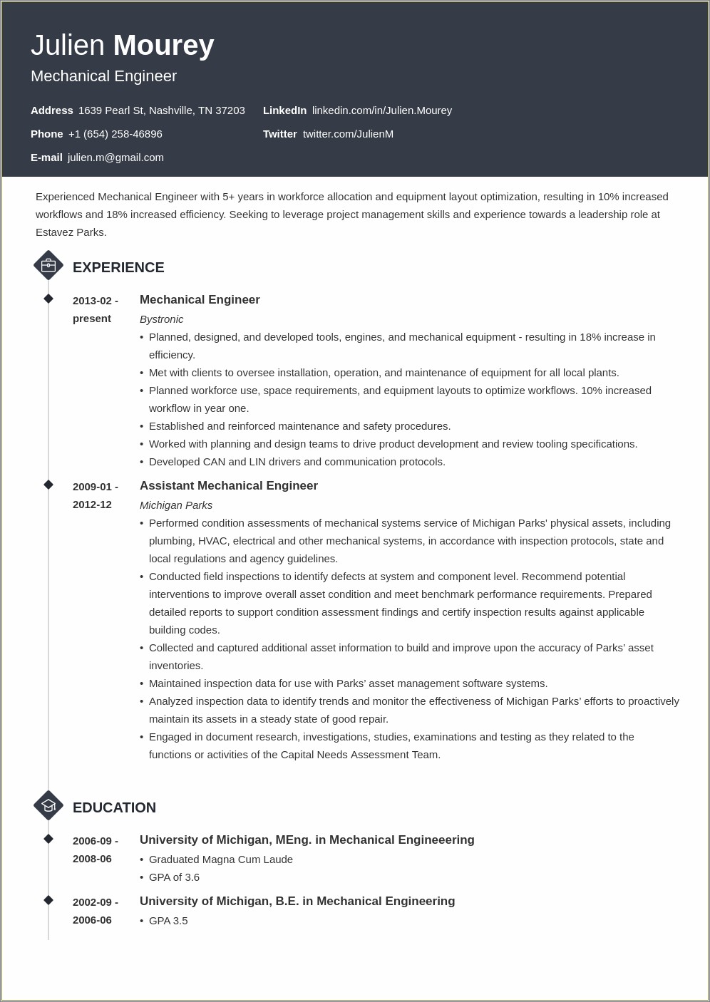 Skills Section In Industrial Engineering Resume