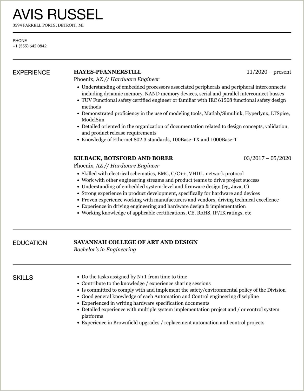 Skills That Boost A Engineering Resume