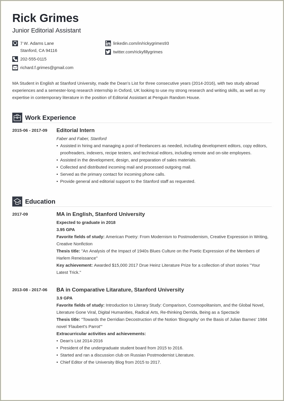 Skills To Include On A College Resume