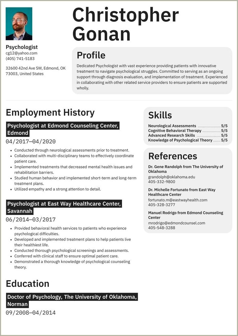 Skills To List For Pr Resume