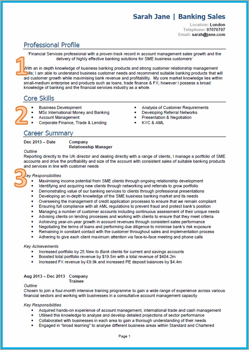 Skills To List On Aml Resume