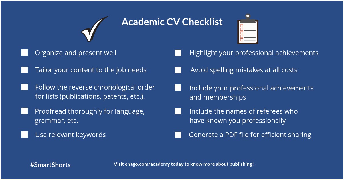 Skills To List On An Academic Resume