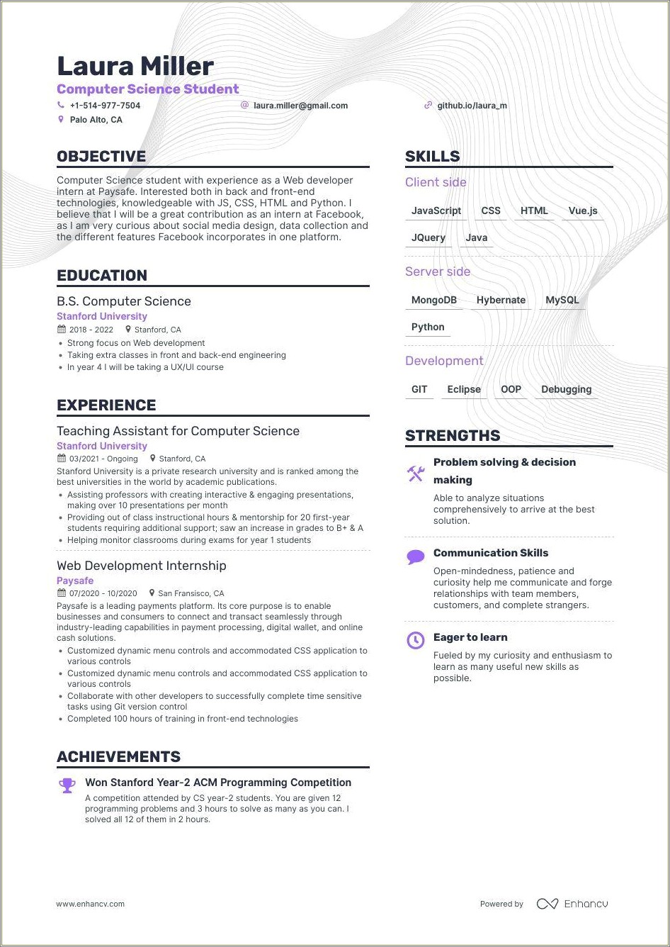 Skills To List On Science Resume