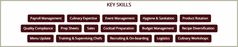 Skills To Place On Resume For Sanitation