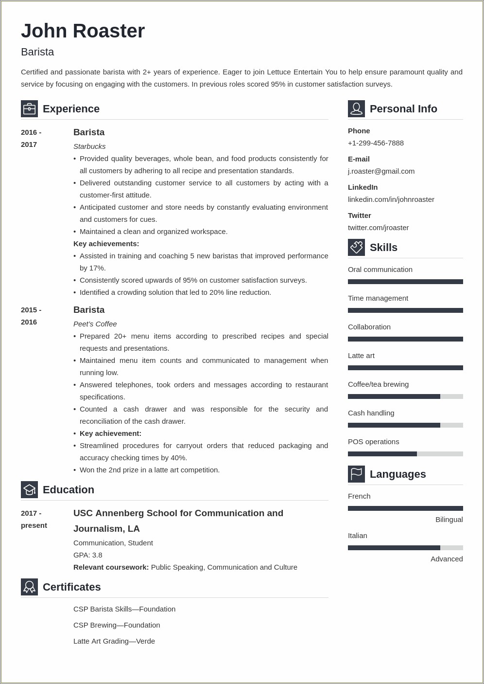 Skills To Put On Customer Service Resume