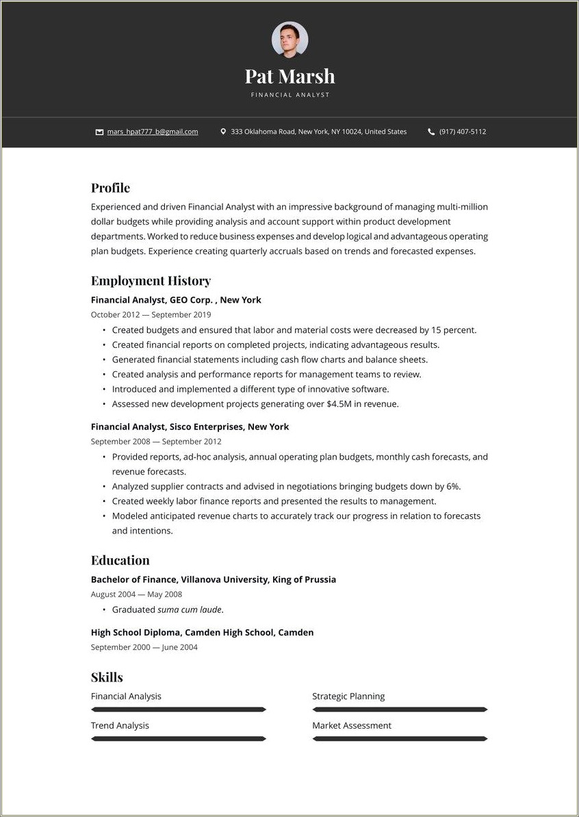 Skills To Put On Research Analyst Resume