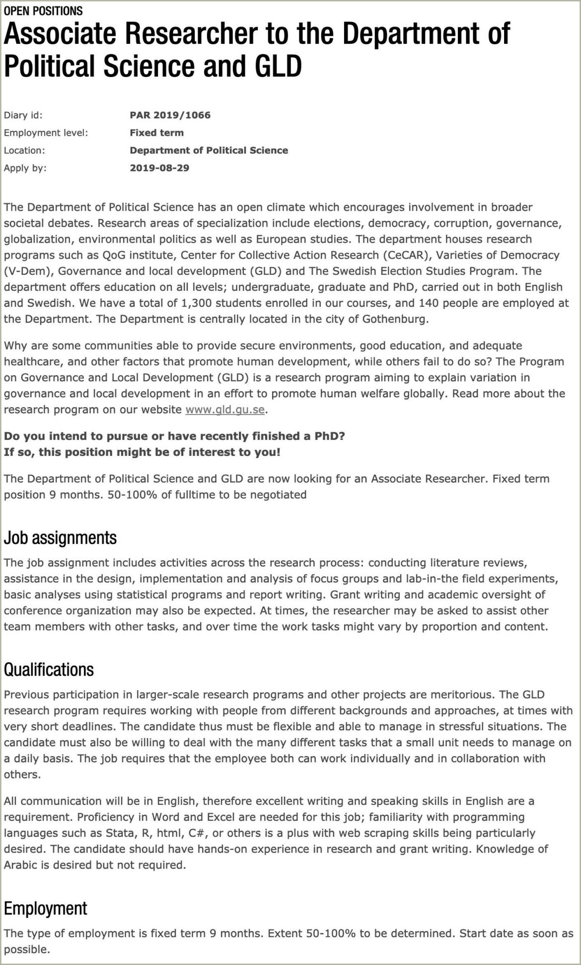 Skills To Put On Resume Language Stata