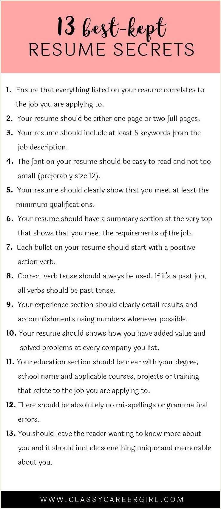 Skills To Write Down On Your Resume