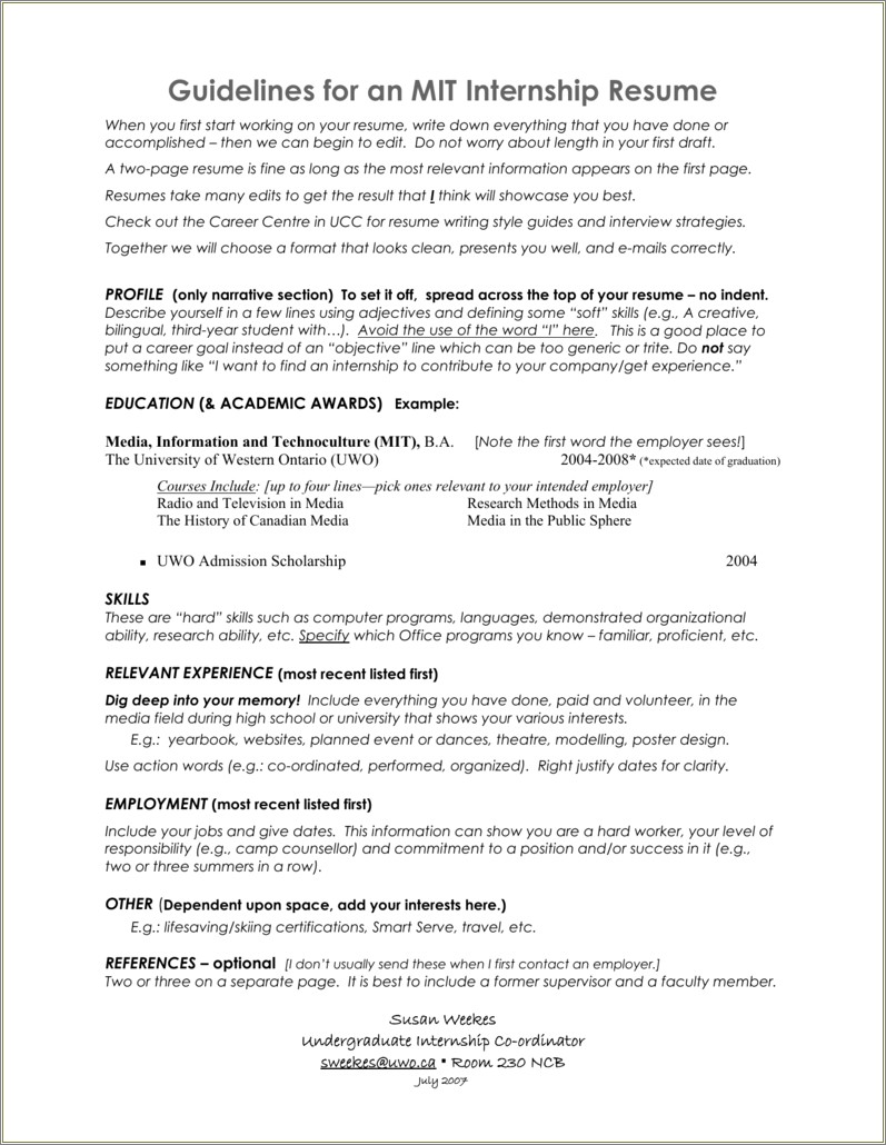 Smart Words To Use In Resume