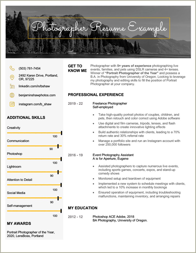 Social Media Editor Resume Job Description