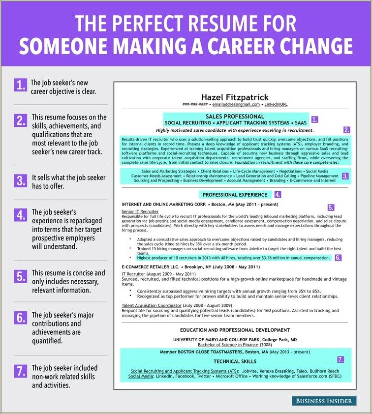 Social Worker Resume Summary Career Change