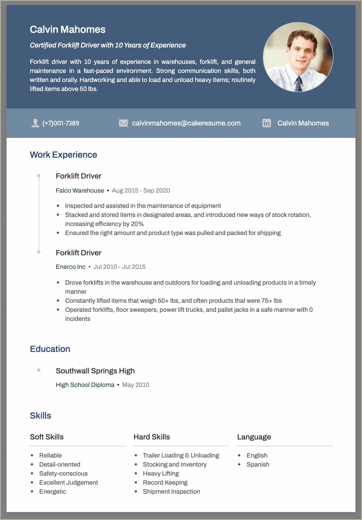 Soft Skills In A Resume Examples