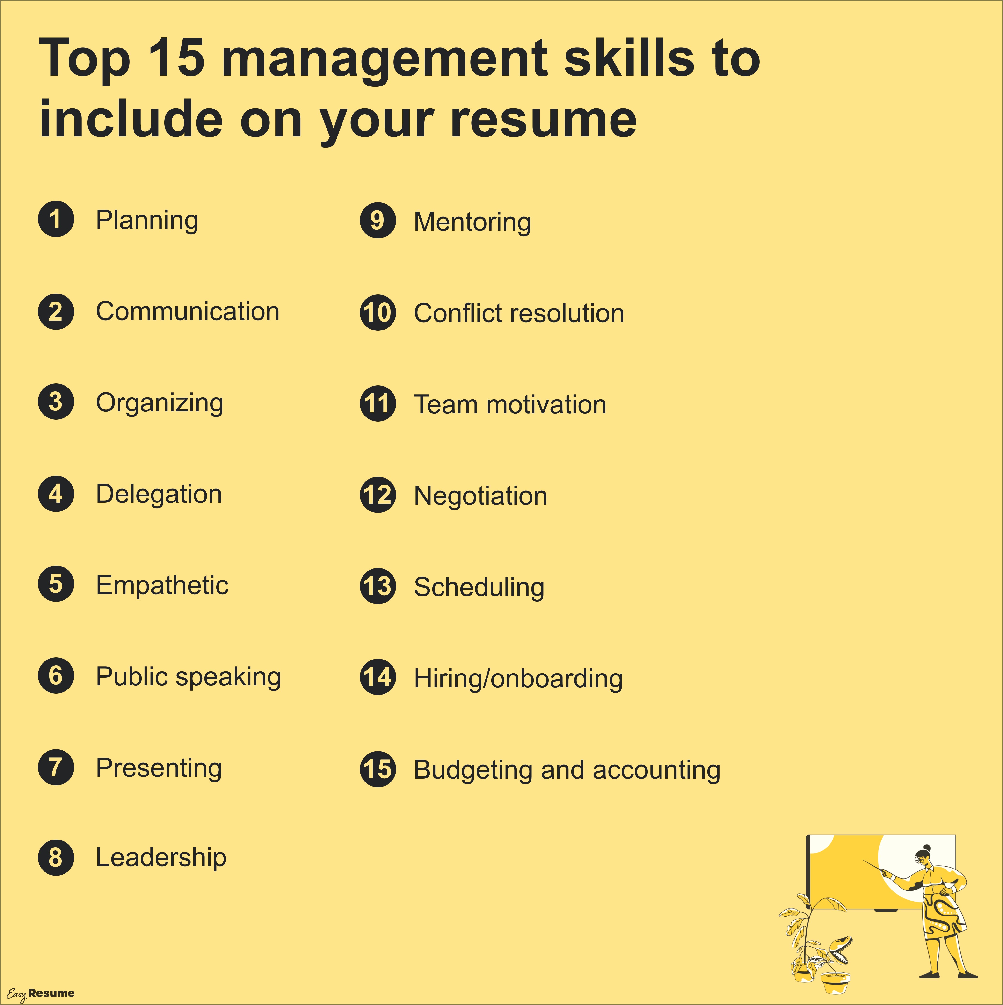 Some Skills To List On A Resume