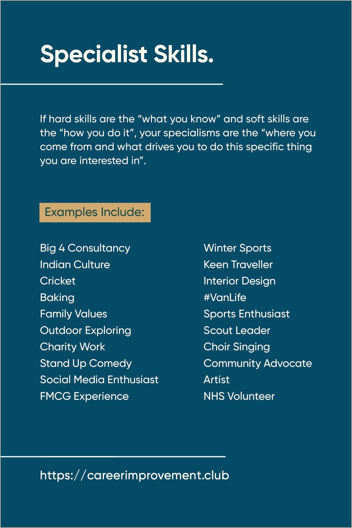 Special Skills To Include On Resume