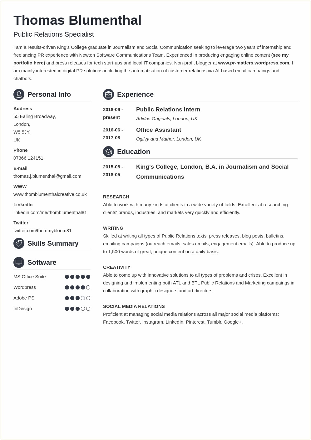 Specific Skills To Put On Resume