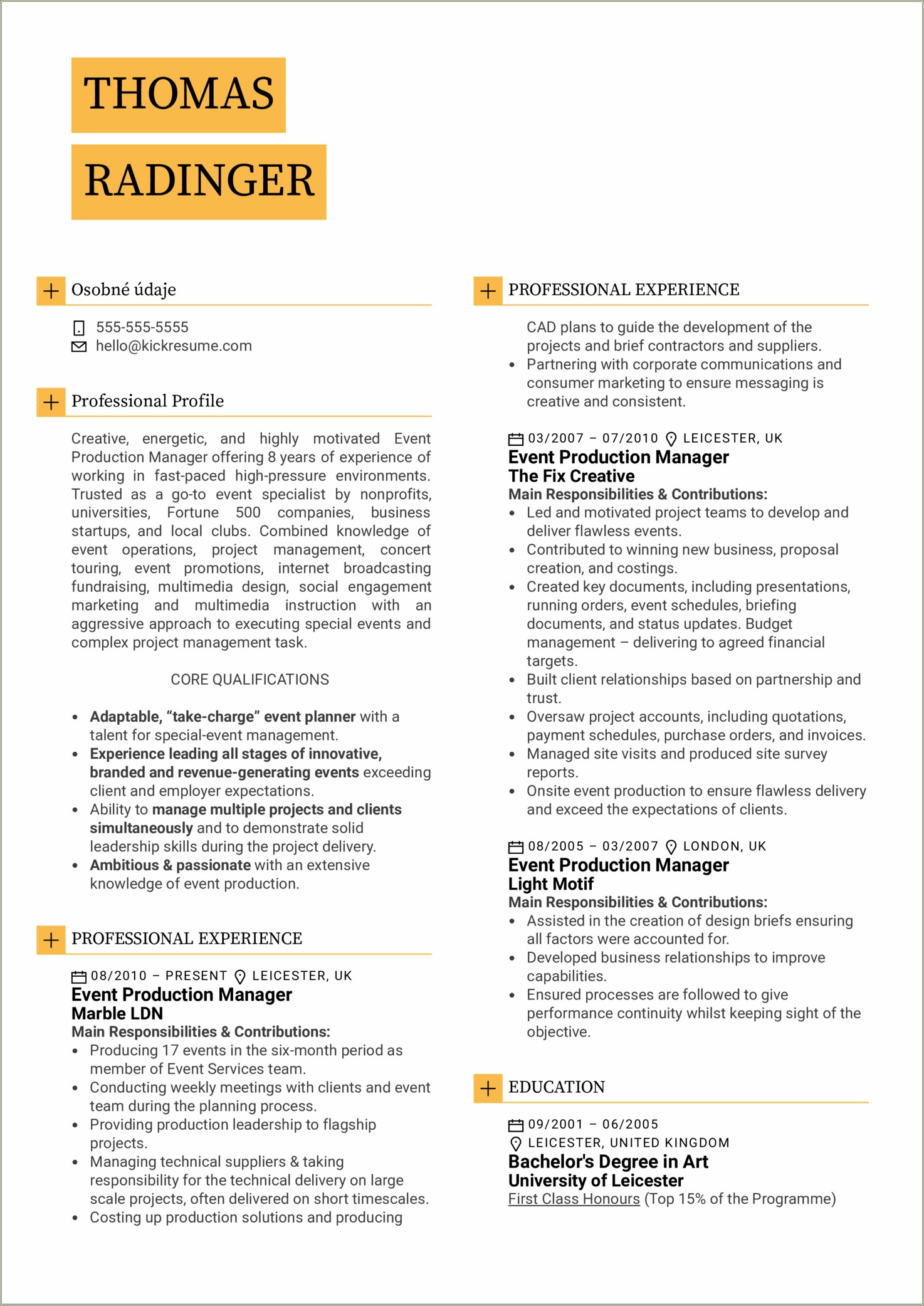 Strategic Fundraising Executive Functional Resume Sample