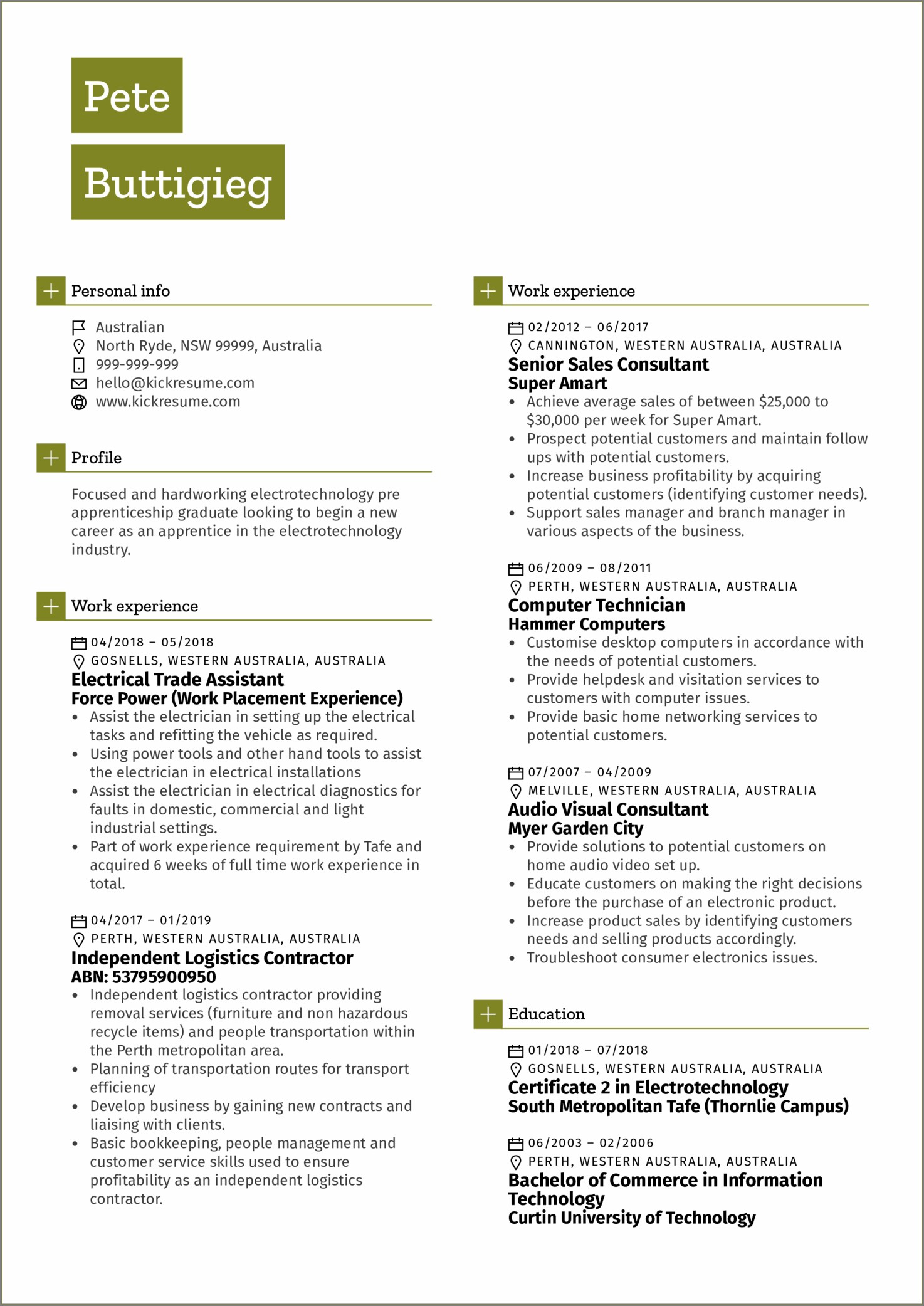 Student Objective For Enty Level Industrial Maintenance Resume