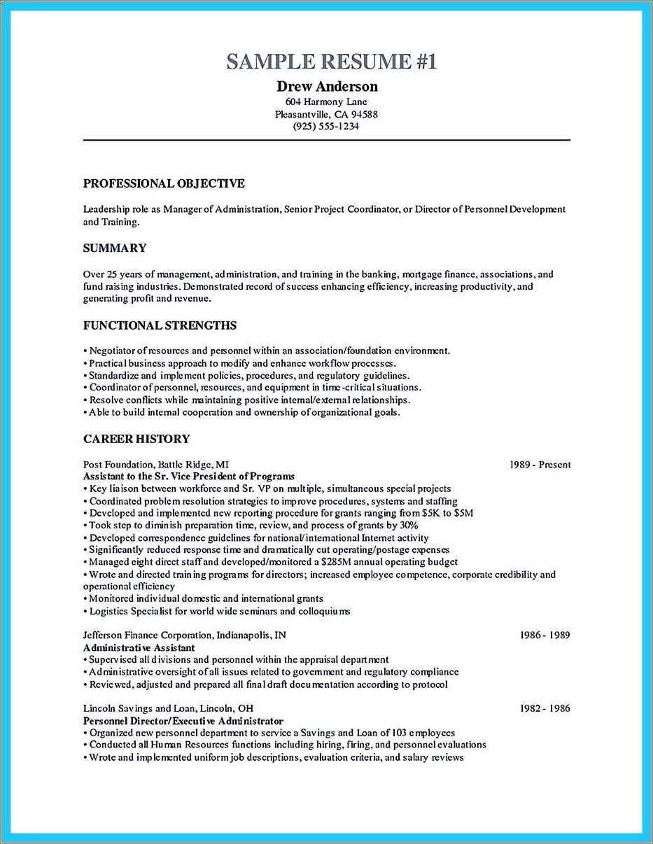 Student Resume Objective Examples Call Center