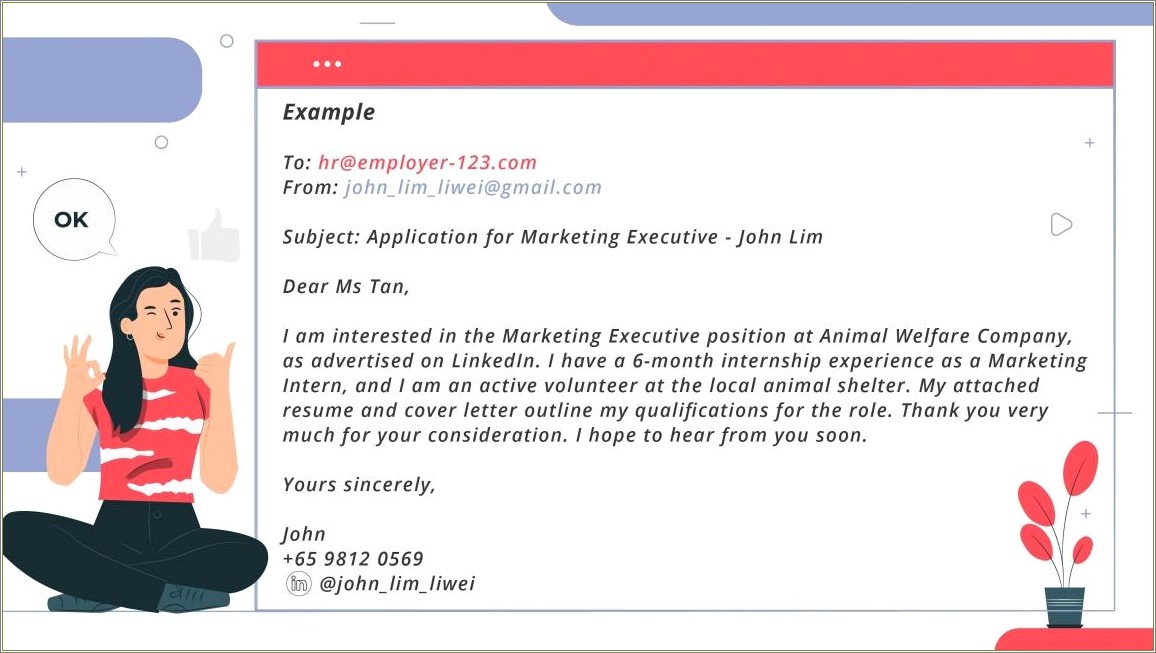 Subject Line For Cover Letter And Resume