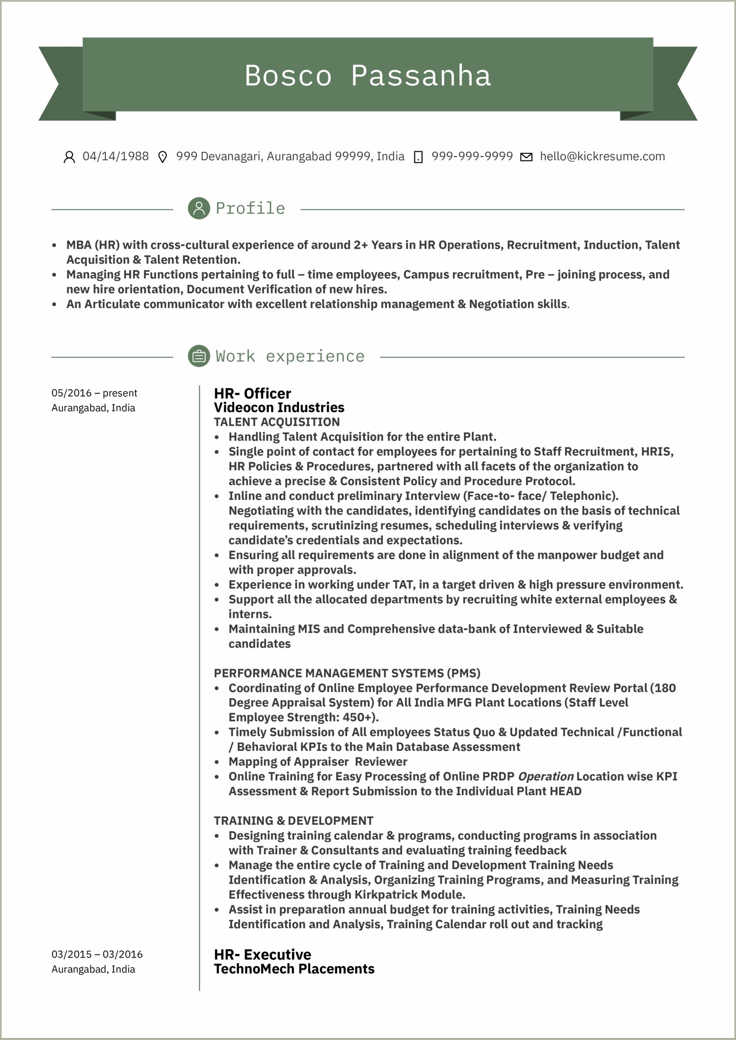 Summary Sample For Mis Students Resumes