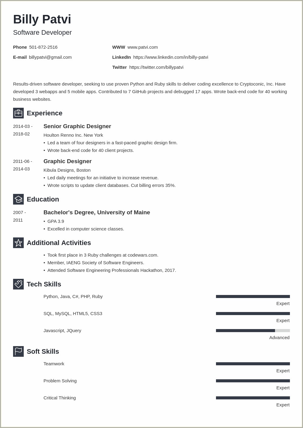 Tailor Your Resume For Different Job