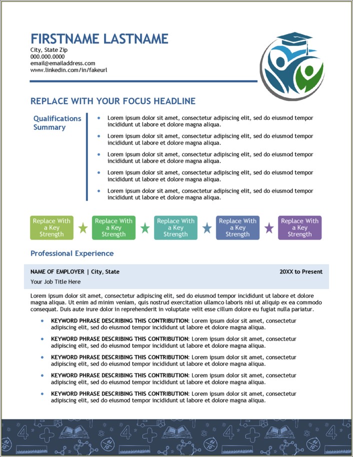 Taking Resume To Schools For Teaching Job