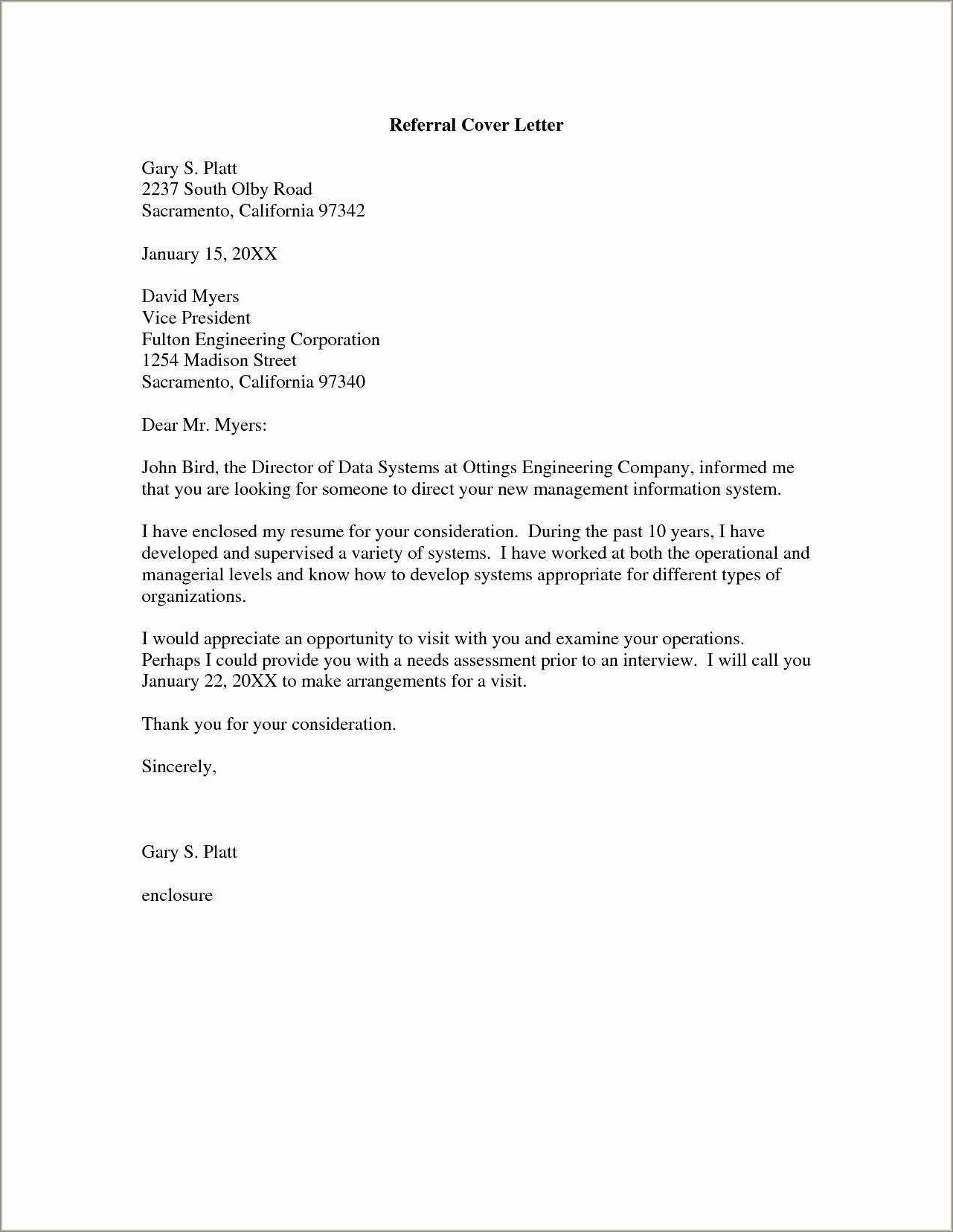 Tarrant County College Sample Cover Letter For Resume