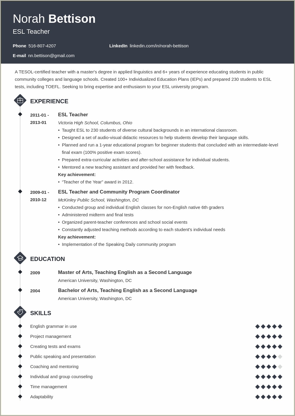 Teacher Resume Samples With 092 Certfiication