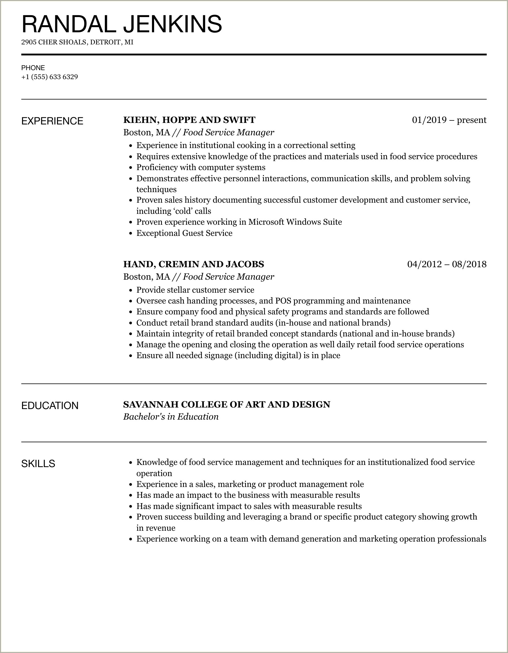 Tech Support For Dish Description For Resume