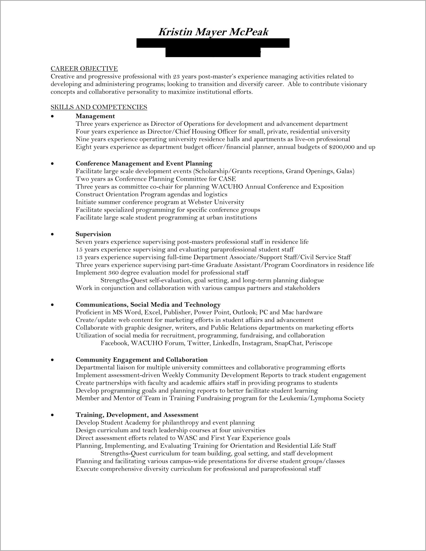 Technical And Non Technical Skills For Resume