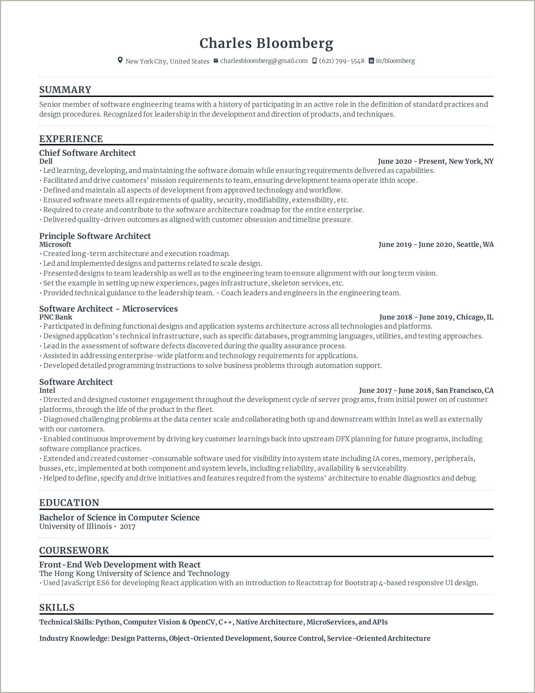 Technical Skills Section On Resume Example