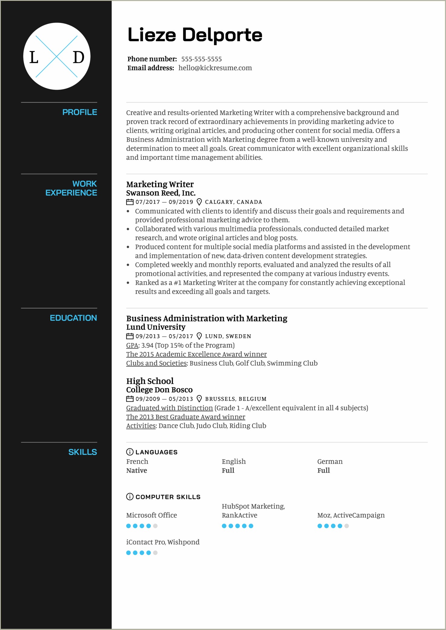 Technical Skills To Put On Resume For Advertising