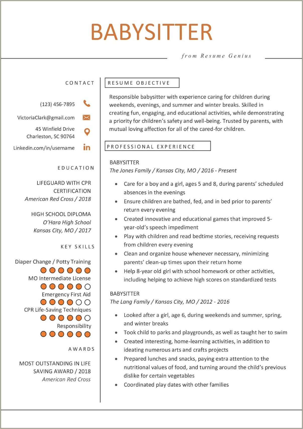 Templates For Resumes For Highschool Students