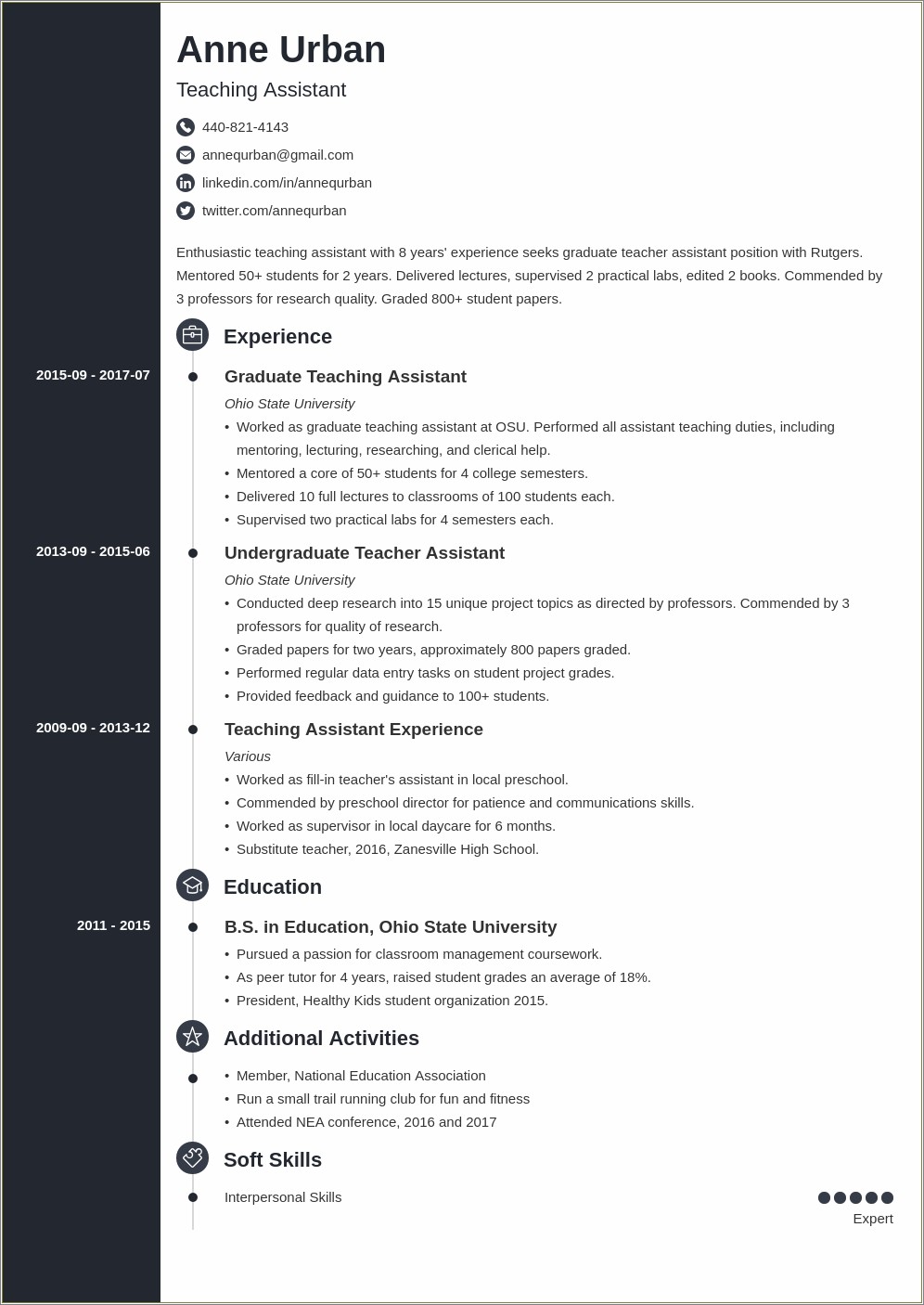 The Best Font Size For Resumes Is 13