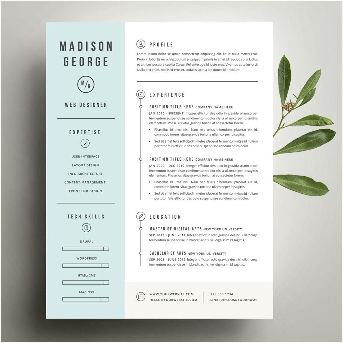 The Best Font To Use For A Resume