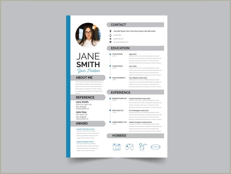 The Best Free Resume Template 2018