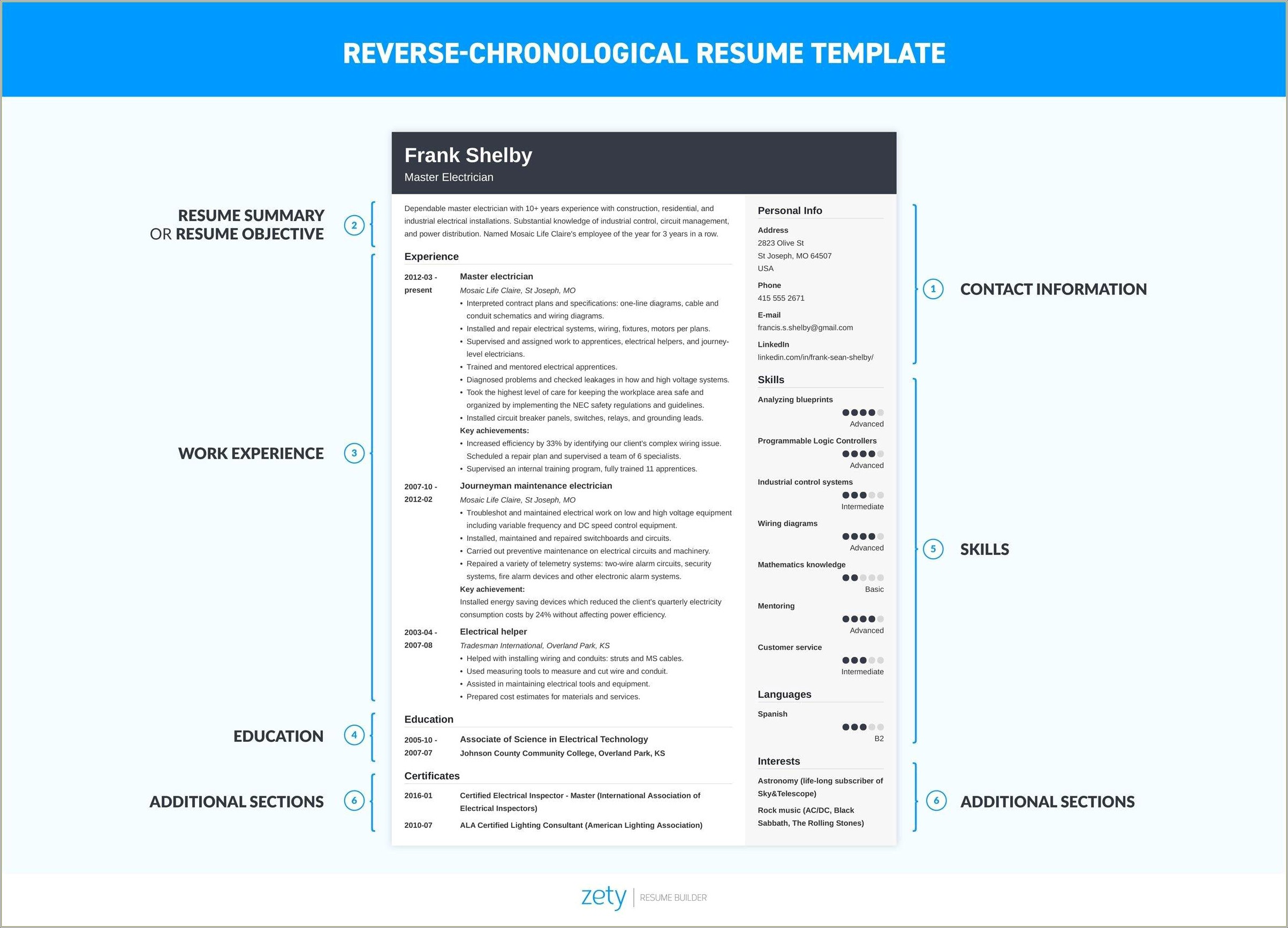 The Word Prepare In A Resume