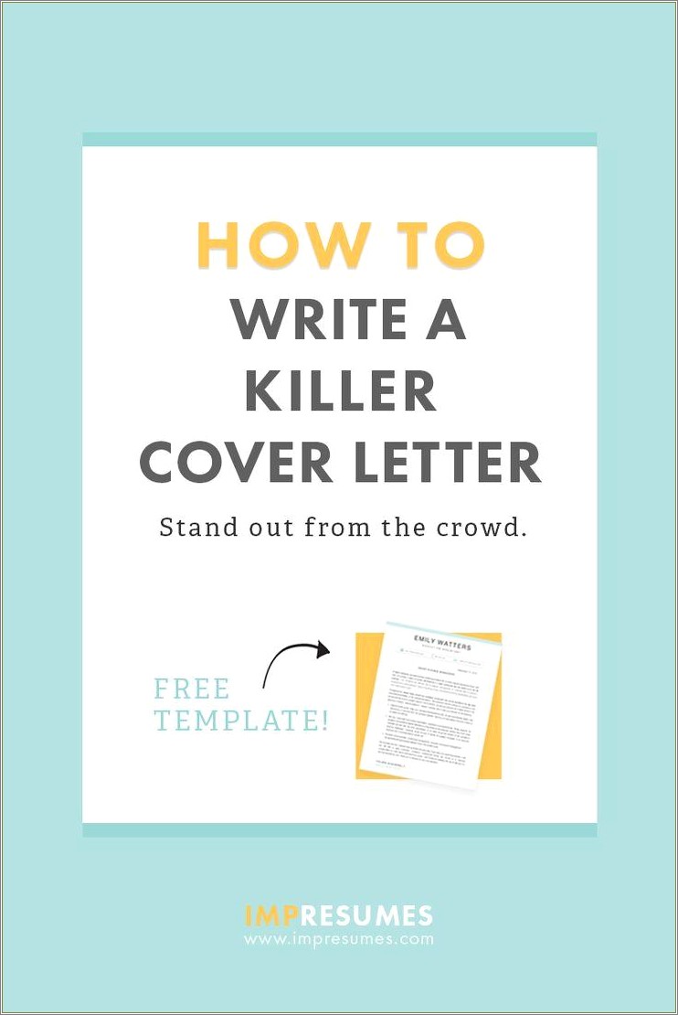 Tips For A Great Resume Cover Letter