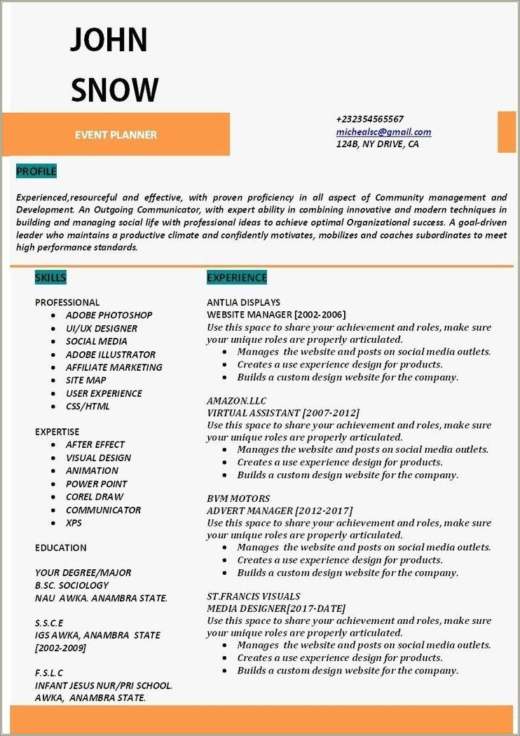 Tips For Making A Resume On Word