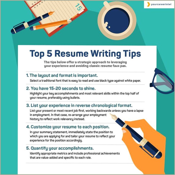 Tips For Writing A Resume Experience