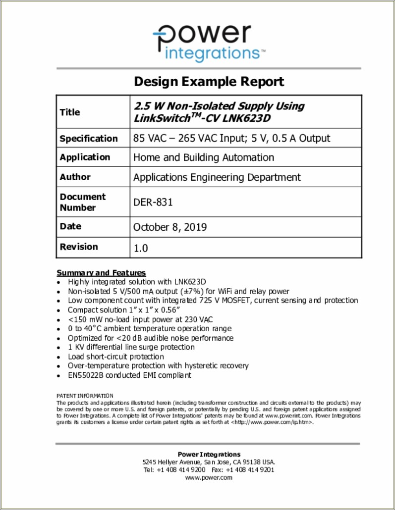 Transmission Line Design Engineer Resume Sample