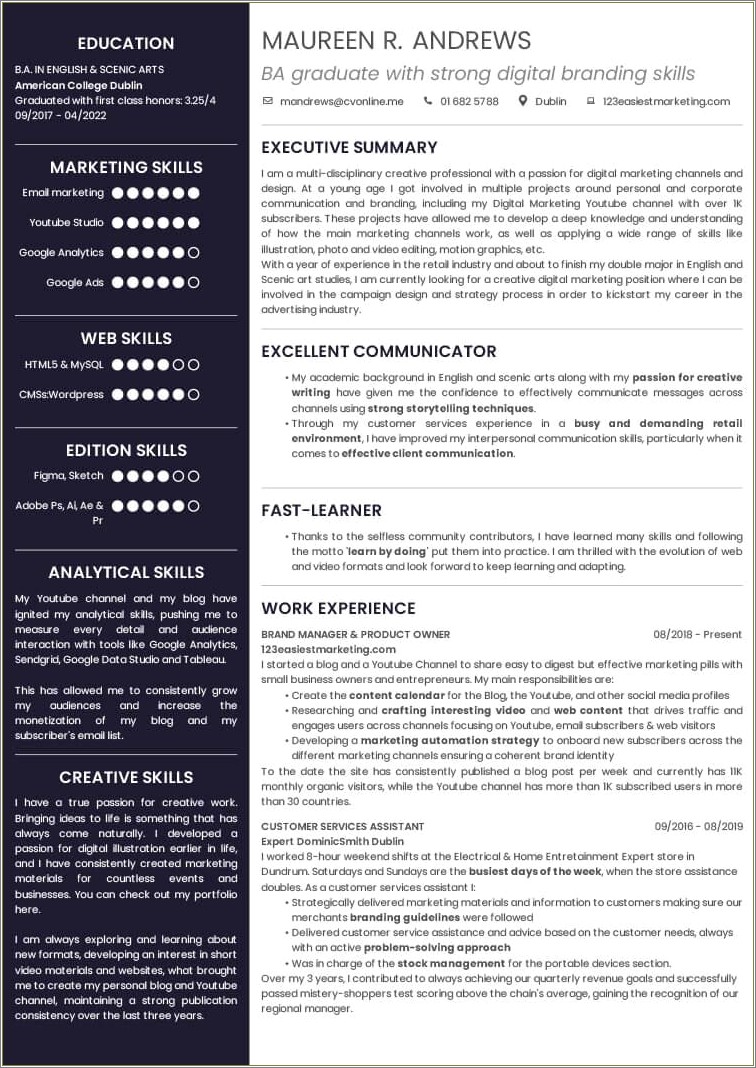 Trasnferrable Skills As A Teacher Resume