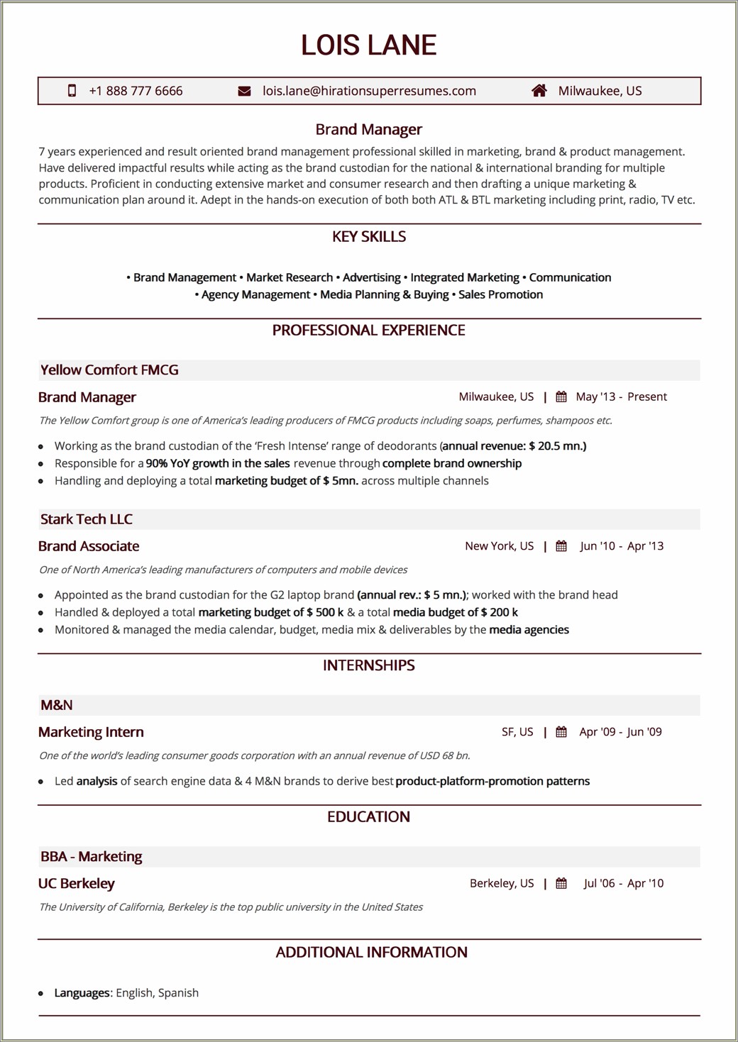 Travel Agency Resume With 20 Yrs Experience