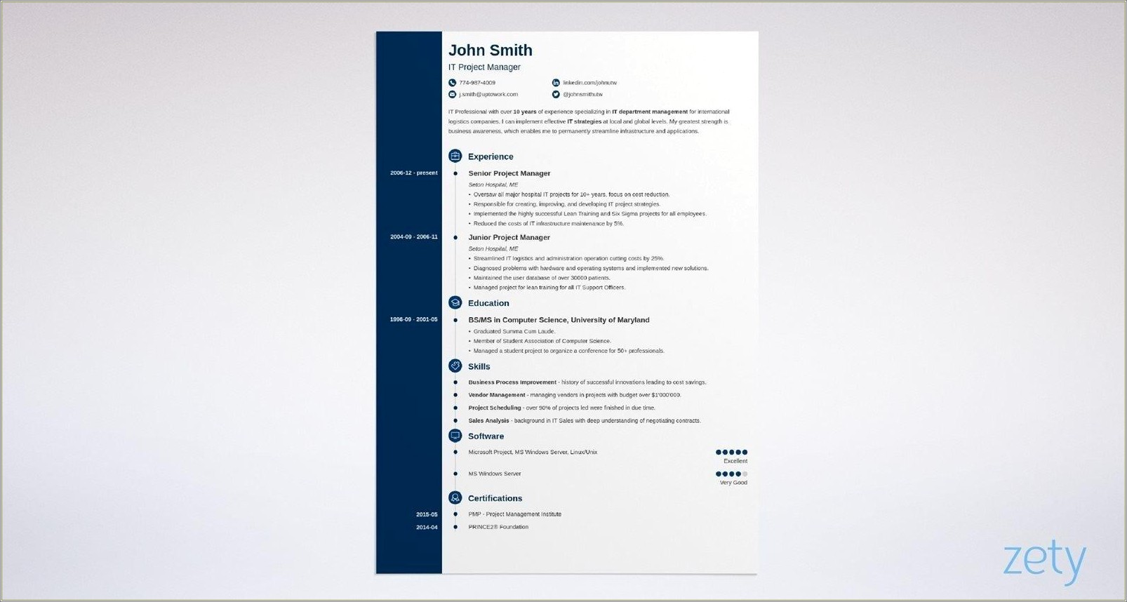 Trending Resume Templates For Reentering Job Market