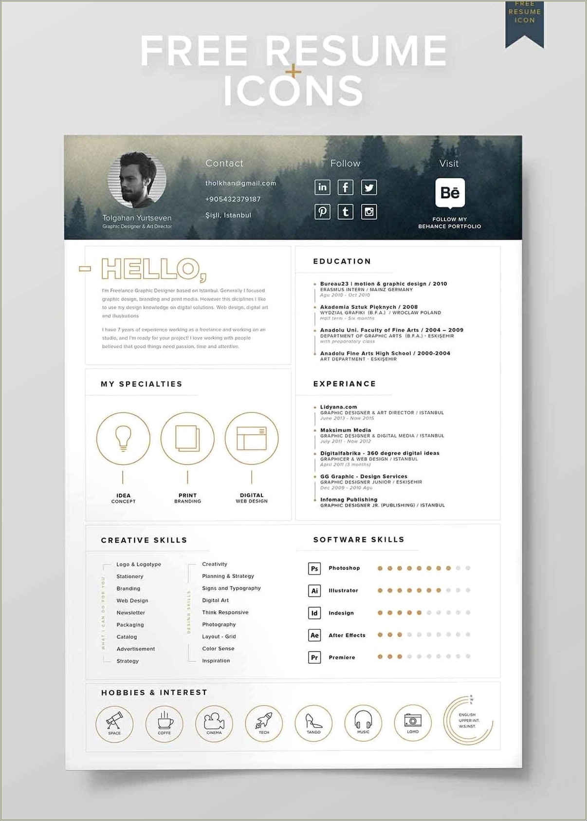 Two Column Resume Template Word Free Download