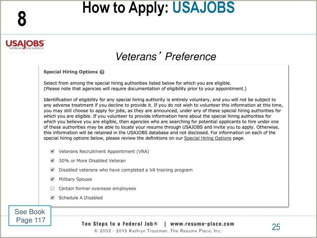 Update Resume On Usa Jobs Application